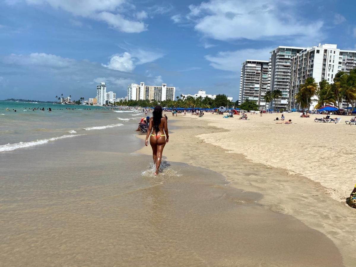 Hobie Oceanfront Apartment At Isla Verde Сан Хуан Екстериор снимка